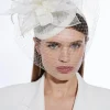 Karen Millen Dramatic Flower Veil Fascinator Best