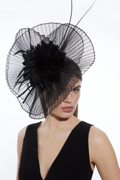 Karen Millen Mesh Detail Fascinator Discount