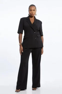 Karen Millen Plus Size Tailored Suit black Hot
