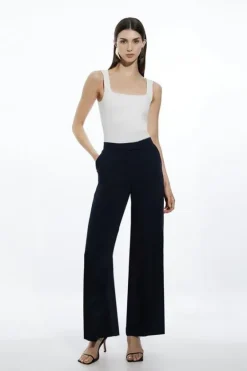 Karen Millen Soft Tailored Trouser Set navy Online