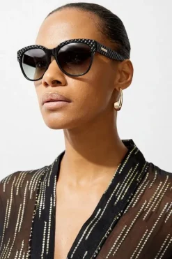 Karen Millen Sunglasses black Sale