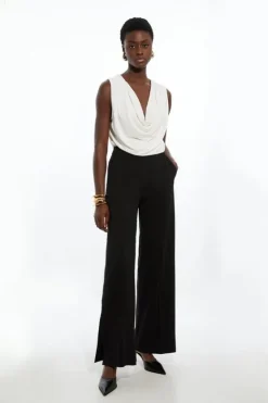 Karen Millen Tailored Ponte Suit Set black Hot