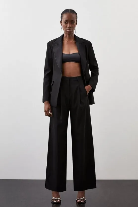 Karen Millen Tailored Premium Twill Set black Online
