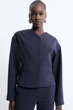 Karen Millen Tailored Suit Set navy Online