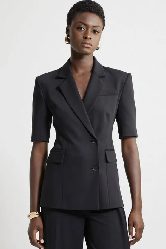 Karen Millen Tall Tailored Suit Set black New