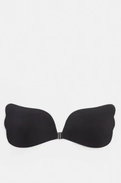 Karen Millen Wing Shape Gel Backed Invisible Bra black Discount